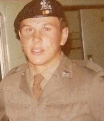 2_Coenie Bekker in his army days pre winning SA Light-middleweight title