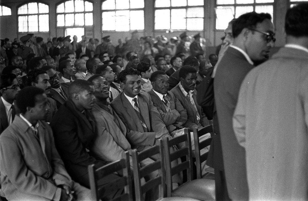 Treason trialists inside the Drill