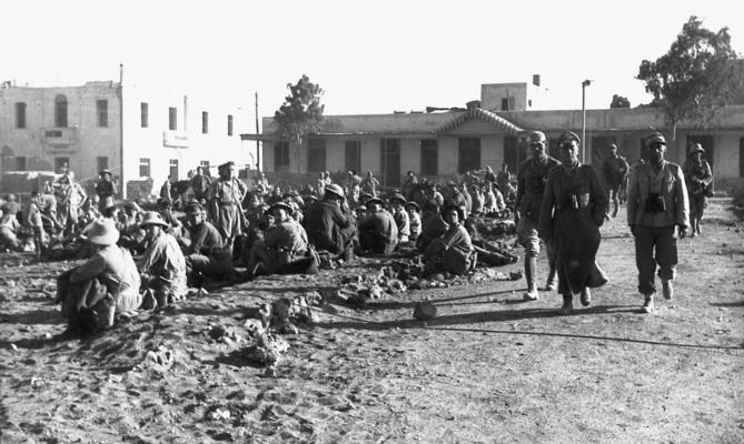 Tobruk, Rommel, Bayerlein, englische Kriegsgefangene