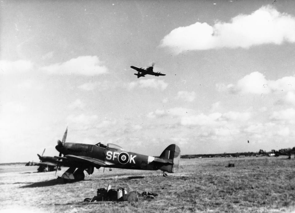 Typhoons of 137 squadron.