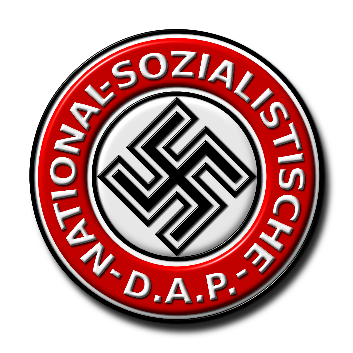 NSDAP - Nazi Swastika - badge - emblem - Occult History Third Reich - Peter Crawford