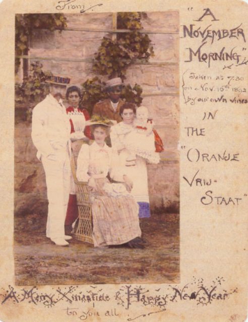 1892-christmas-card-with-a-coloured-photo-of-the-tolkien-family-in-bloemfontein-sent-to-relatives-in-birmingham-england-492x640